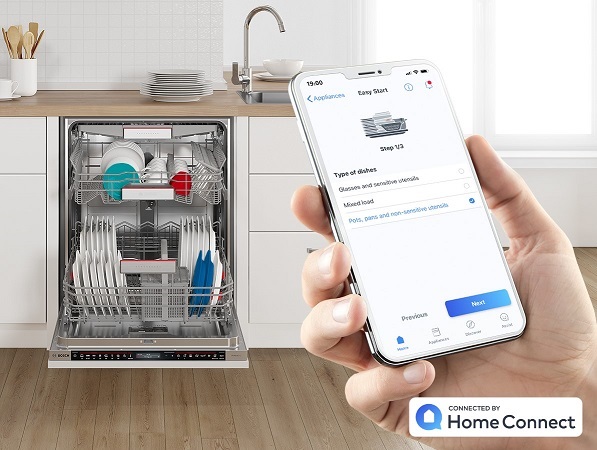 Bosch Home Connect rendszer